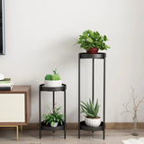 Collapsible Metal Plant Stand, Floor-Standing Plants Holder | MSPS-0108