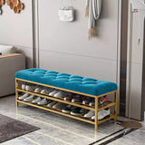 Entrance Shoe Bench Household Soft Cushion Hallway Storage Bench  |  WSC-0182