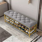 Entrance Shoe Bench Household Soft Cushion Hallway Storage Bench  |  WSC-0182