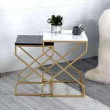 Modern Style Accent Side Table, Hotel Suite Sofa Table | MST-0331