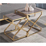 Modern Style Accent Side Table, Hotel Suite Sofa Table | MST-0331