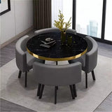 Smart Dinning Table Set For Business Reception, Round Table |  MSDT-0118