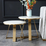 Round Side Table, Living Room End Table | MST-0133