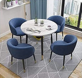 Round Table and Chair Set of 4 Furniture Simple Leisure Kitchen Dining Table |   MSDT-0116