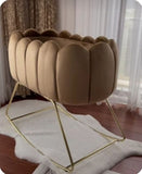 Velvet Tufted Bassinet | MSM-0114